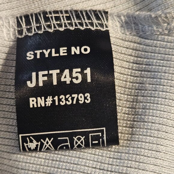 POL Womens Tank Top Silver Grey M Artisanal Core Boho Chic Romantic Core - Picture 11 of 14